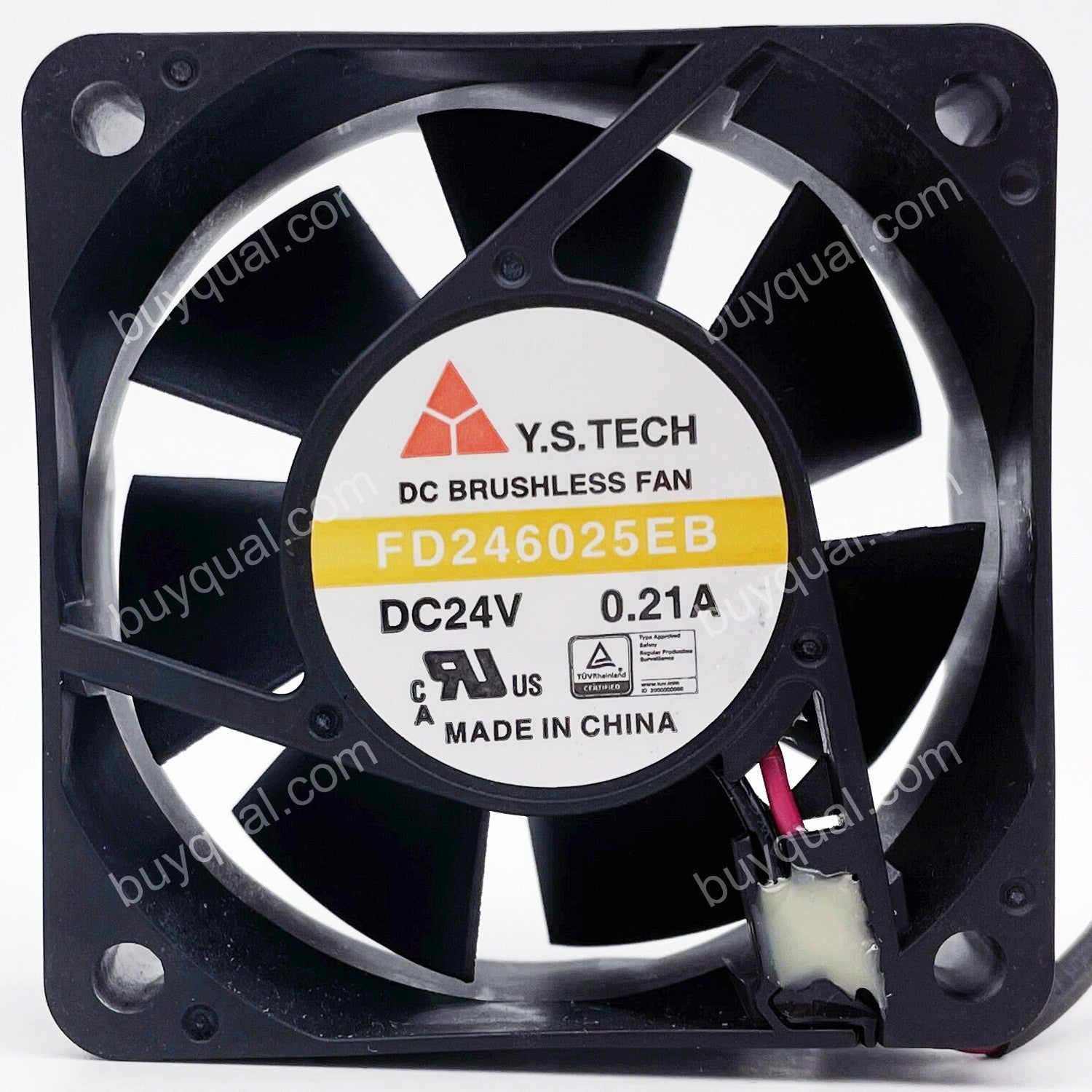 Y.S.TECH FD246025EB 24V 0.21A 2wires Cooling Fan - New Y.S.TECH FD246025EB 24V 0.21A 2wires Cooling Fan - New